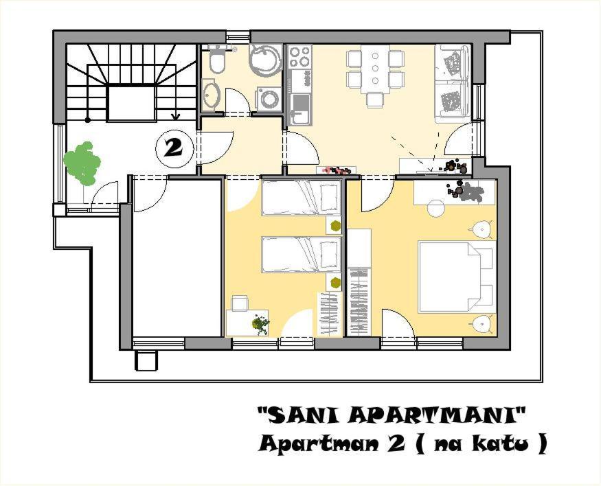 Sani Apartments Začretje Екстериор снимка